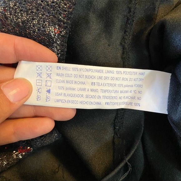 Forever 21 Red & Silver Fully Sequined Mini Dress Large - Picture 9 of 9